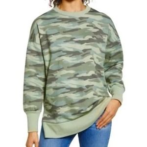 Camo Print Women's Sweatshirt